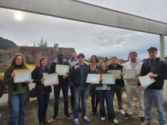 Remise des diplômes à ENILEA campus de Poligny