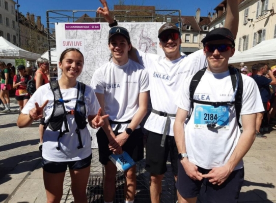 Les Eniliens au trail des Reculées