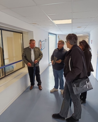 Dominique Voynet visite ENILEA